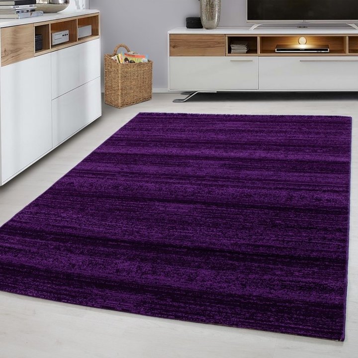 Modern vloerkleed - Plus Paars 8000 | Ruim assortiment