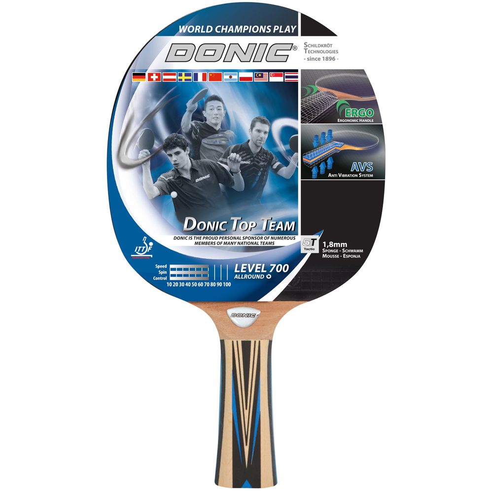 Donic Schildkröt Top Team Level 700 Tischtennisschläger