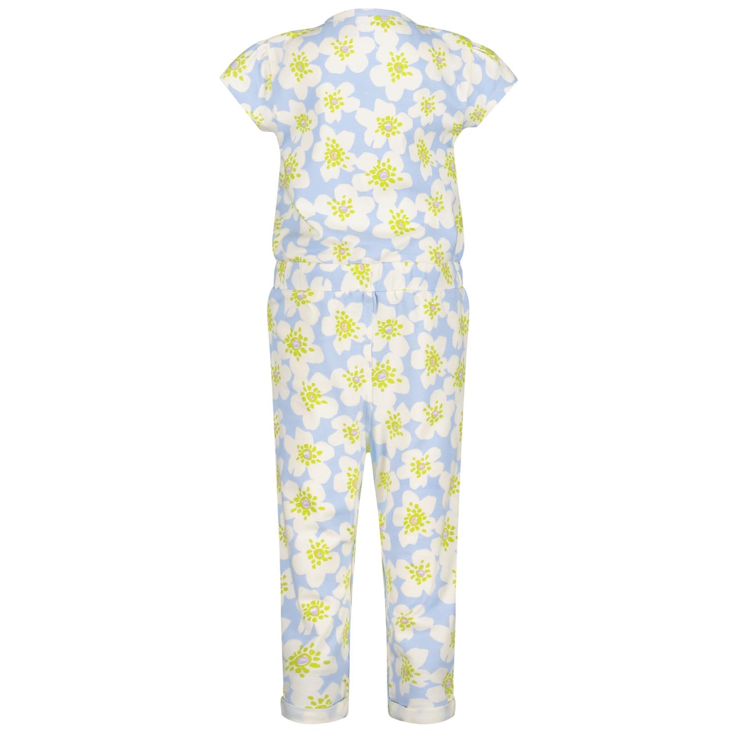 Quapi jumpsuit korte mouwen all over print multi