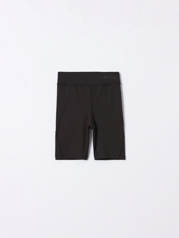 Leggings de ciclismo esportivo - Pretas