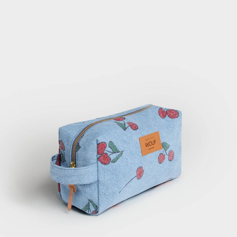 Trousse de toilette 21 cm coton biologique Cindy