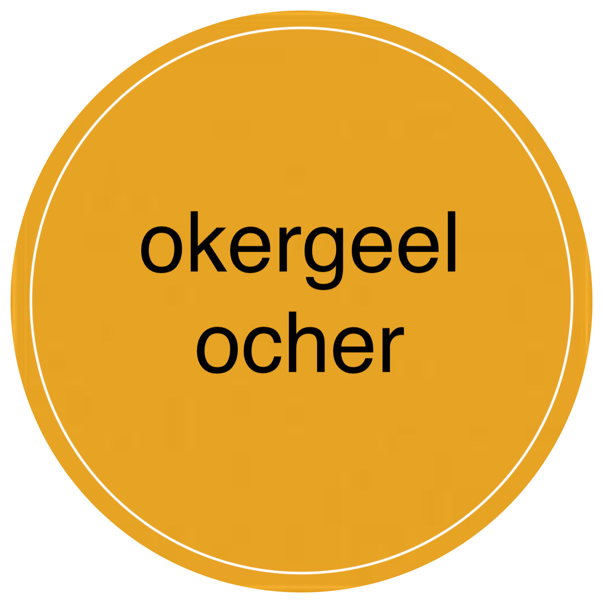 Stalen wandlamp-plankje - Okergeel