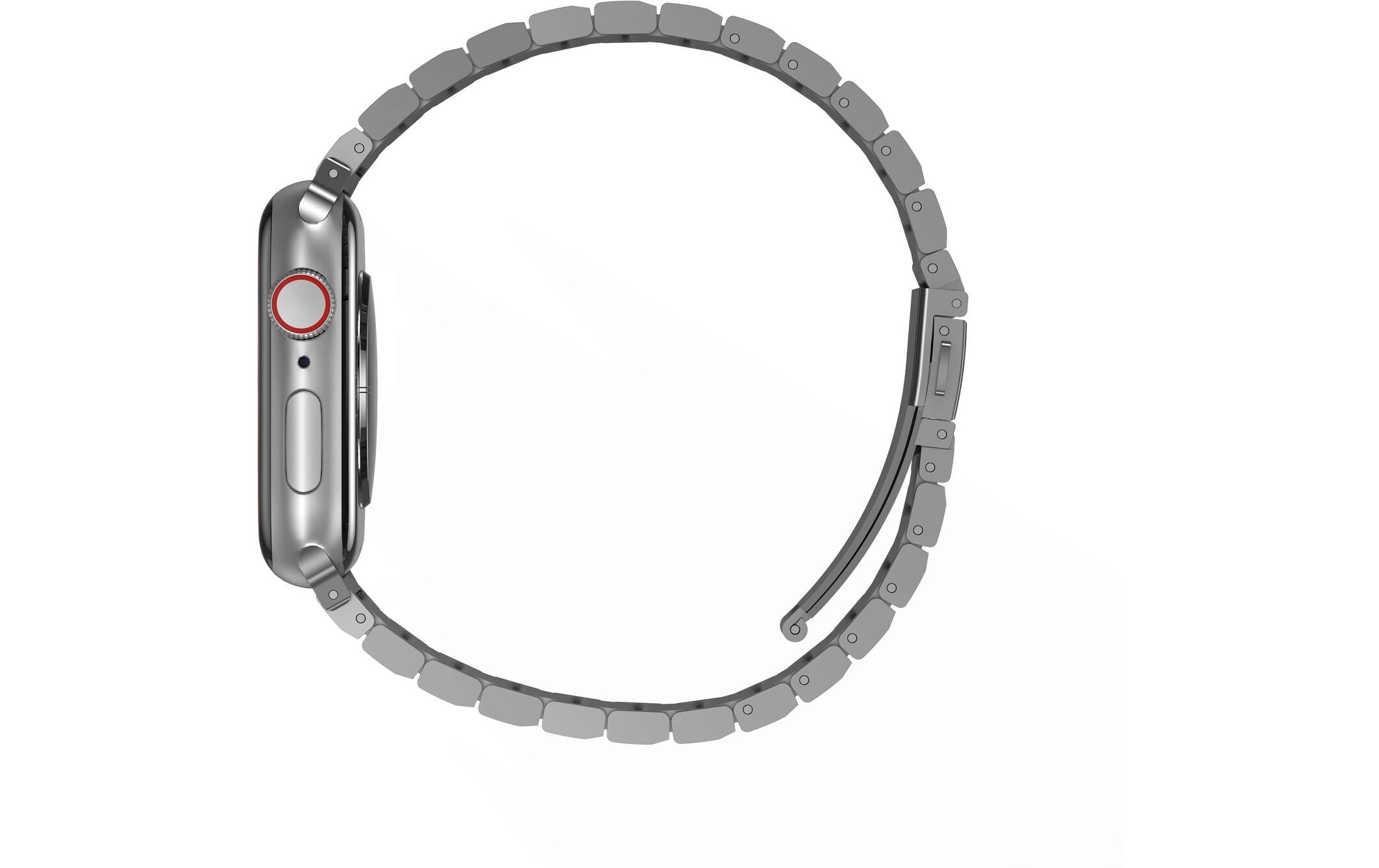Armband Strova Mag für Apple Watch 49/46/45/44 mm SilberPassend zur Apple Watch 49/46/45/44 mm