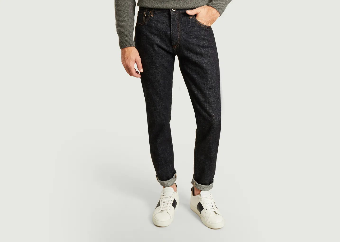 Jean droit brut J366 Japan Blue Jeans