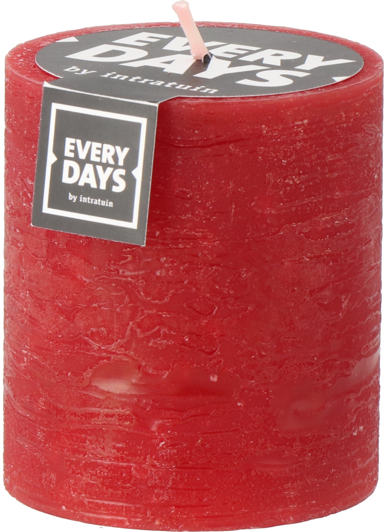 Everydays stompkaars Rustiek donker rood 45 uur D 7 H 8 cm