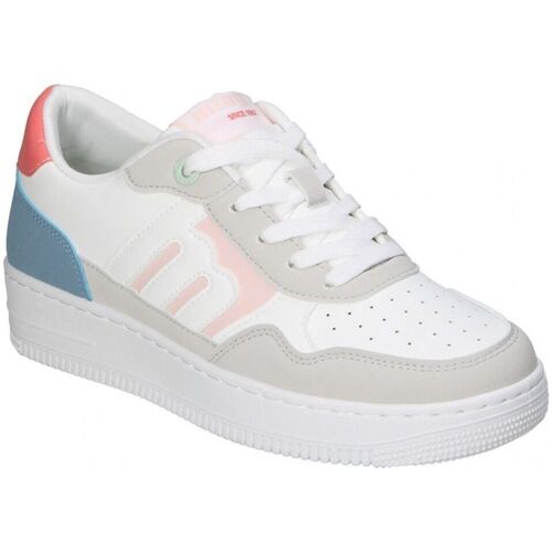 MTNG - DEPORTIVAS MUSTANG60445 MODA JOVEN BLANCO/AZUL Blanco