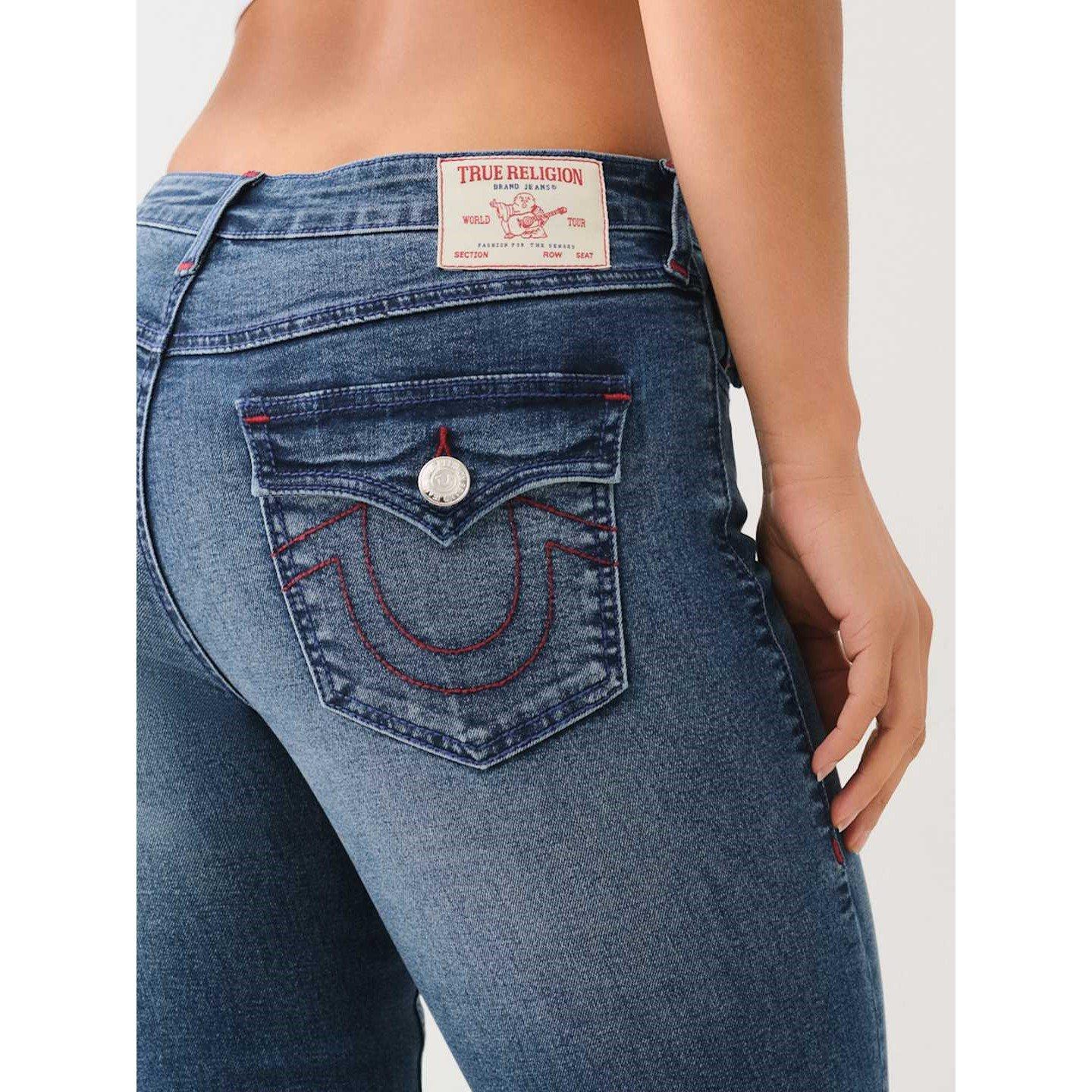 True Religion TR Billie Mid Rise Jeans Womens