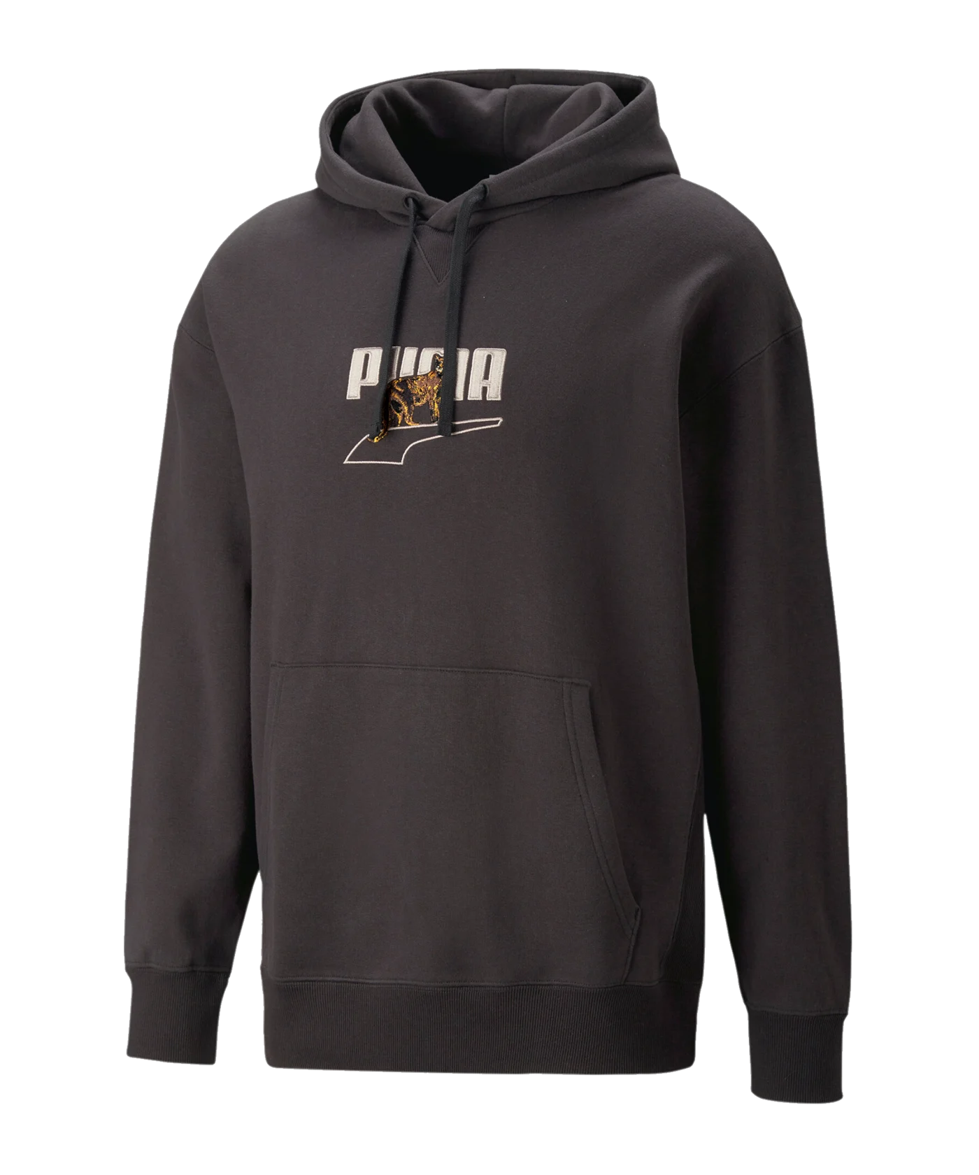 PUMA DOWNTOWN Graphic Hoody Schwarz F01