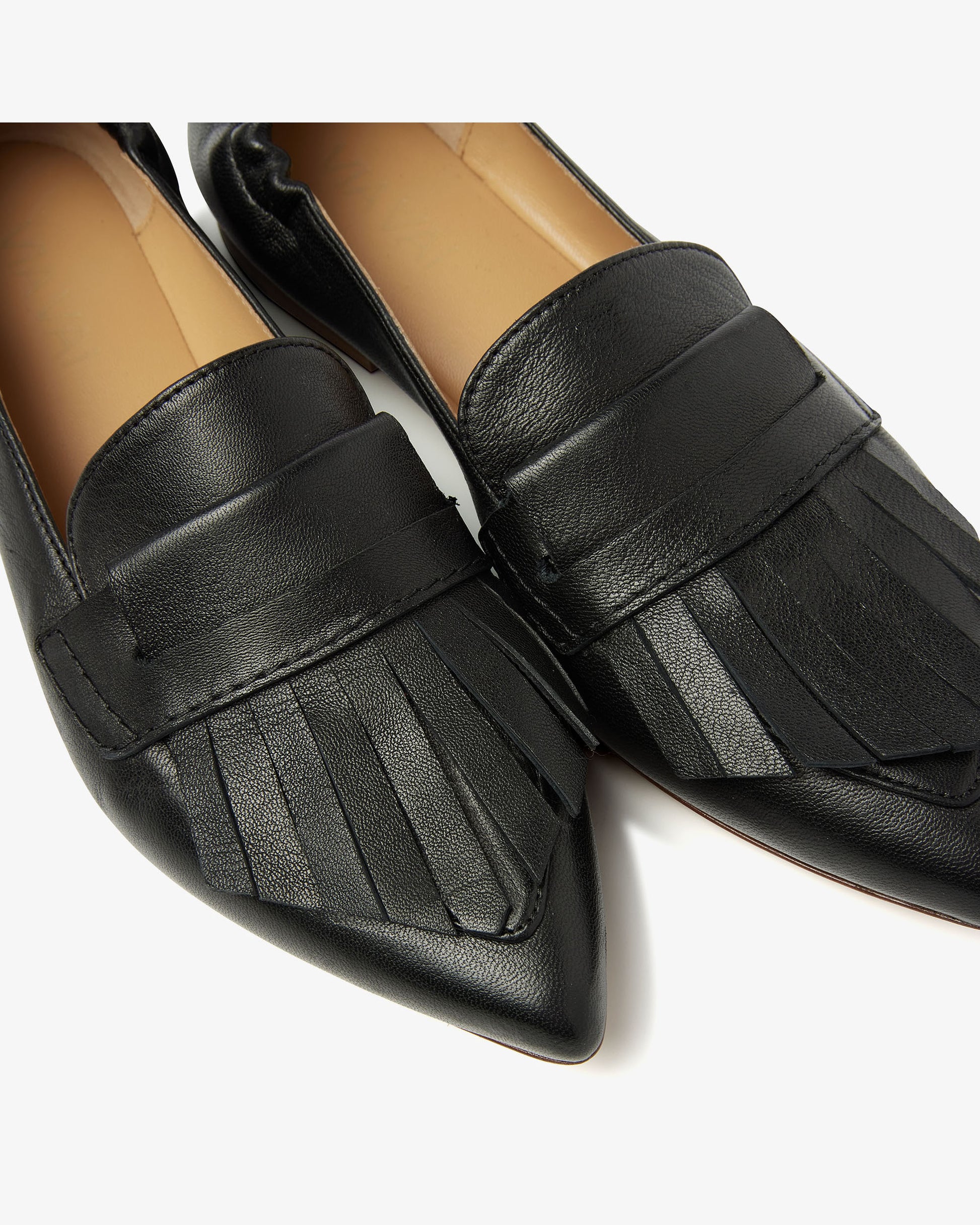 VIA VAI zwarte dames loafers Lola Oakley