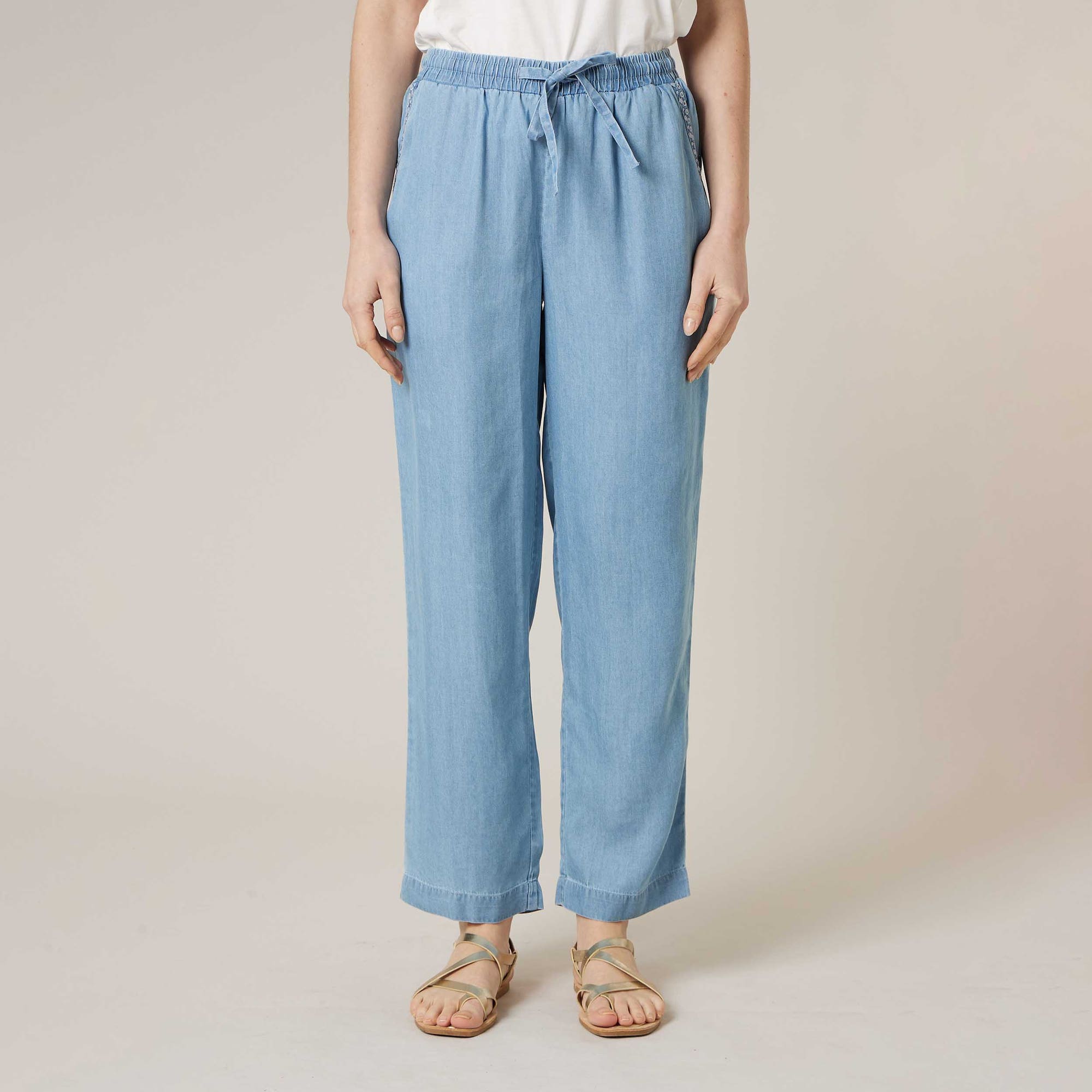 Pantalon Femme bleu