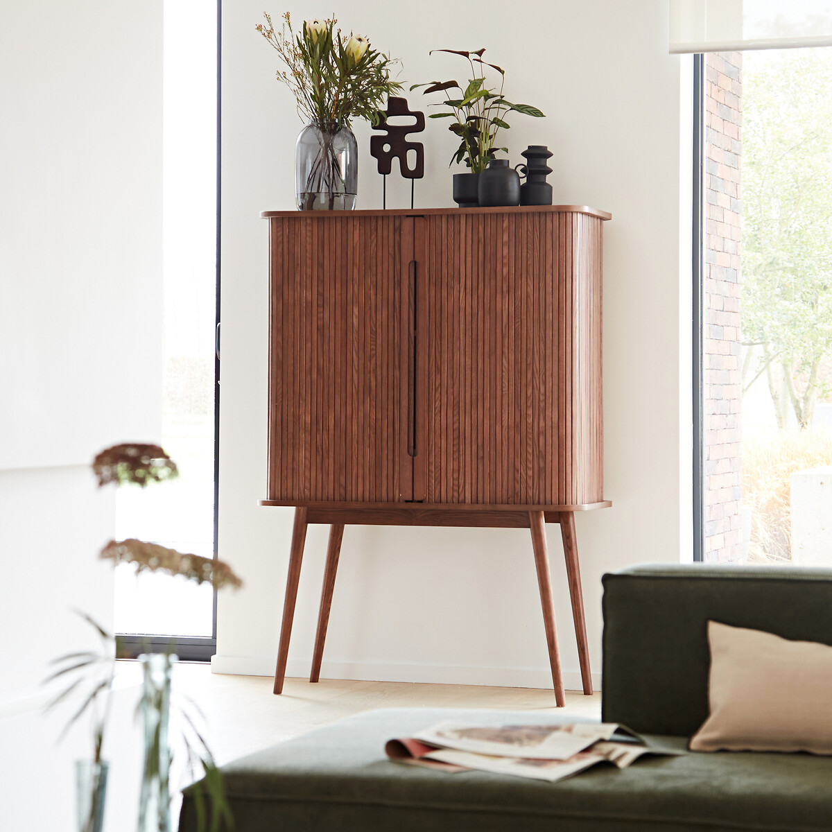 LA REDOUTE INTERIEURS<br>Aparador com 2 portas de correr, Wapong
