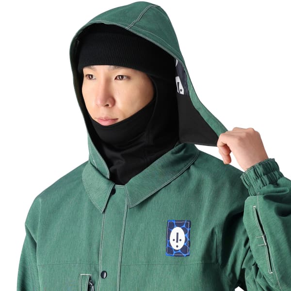 Veste snowboard 686 MENS DOJO JACKET FOREST GREEN DENIM
