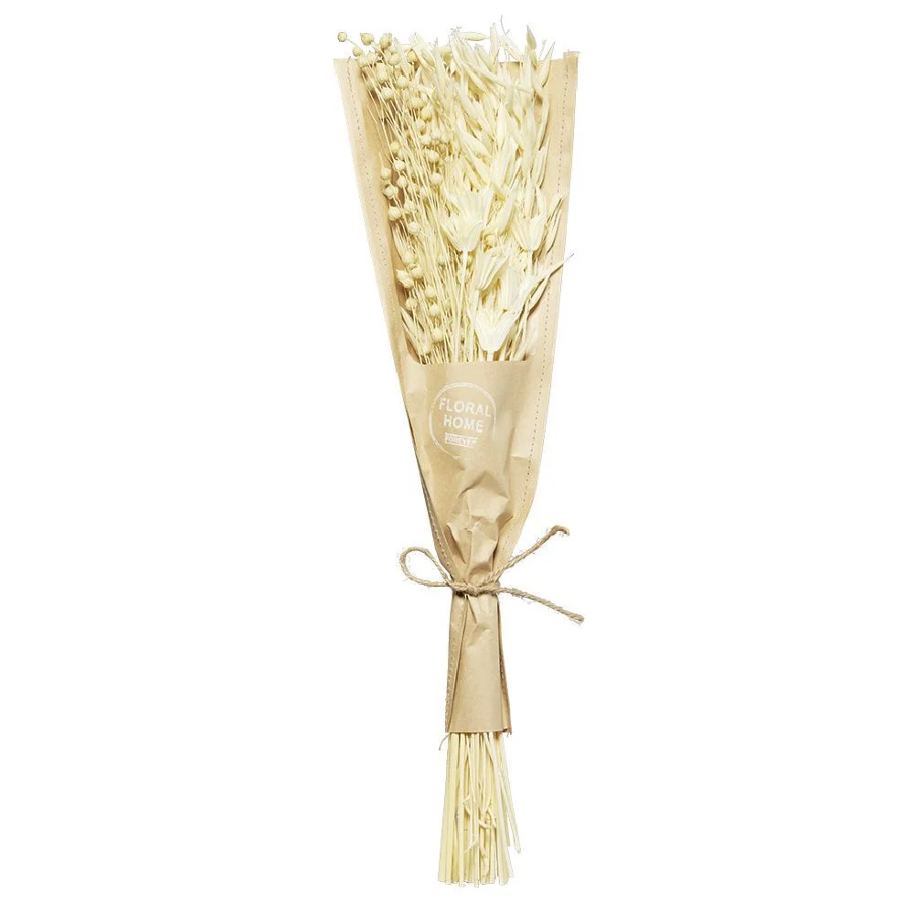 Bouquet paille et fleurs séchéeS H45 cm