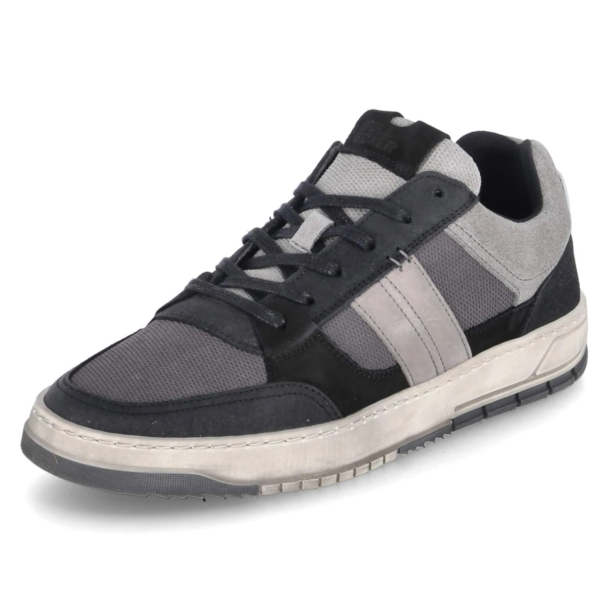 BullboxerLow Sneaker - Black - Grey