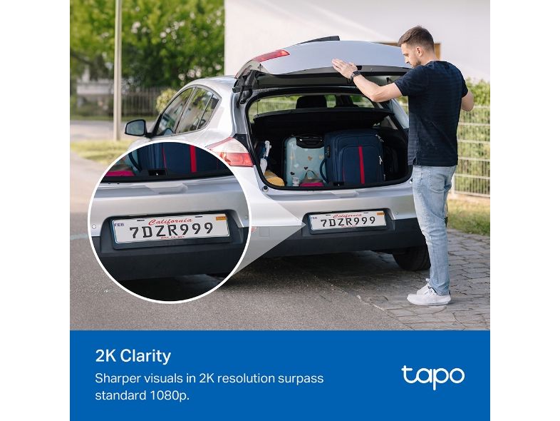 TP-Link Netzwerkkamera Tapo C410 inkl. Solarpanel Tapo A201 Solarbetriebenes Sicherheitskamera-Kit