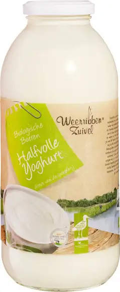 Halfvolle yoghurt