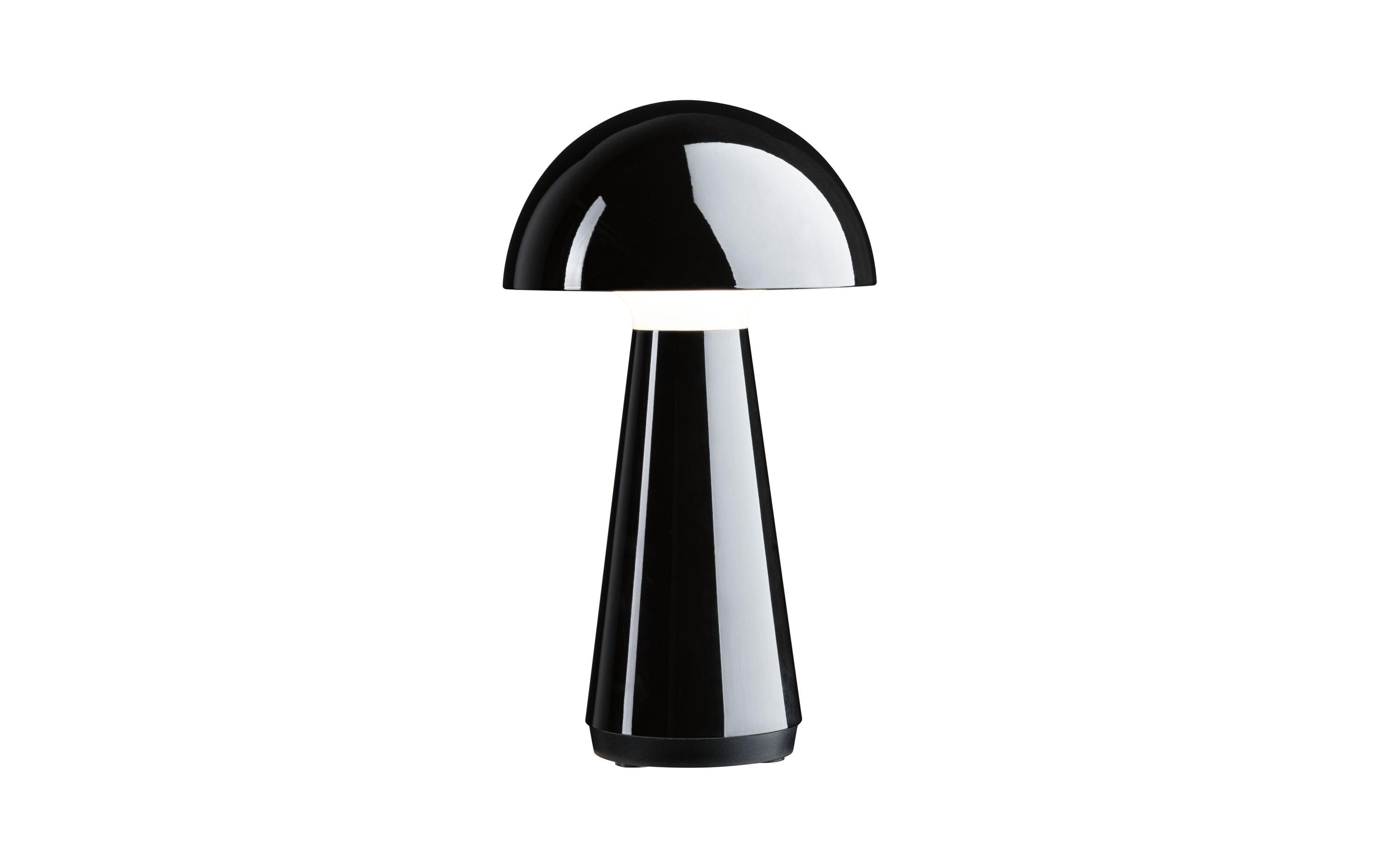 Akkuleuchte Onzo 3-Step-Dim IP44 2700K SchwarzLED Akkutischleuchte