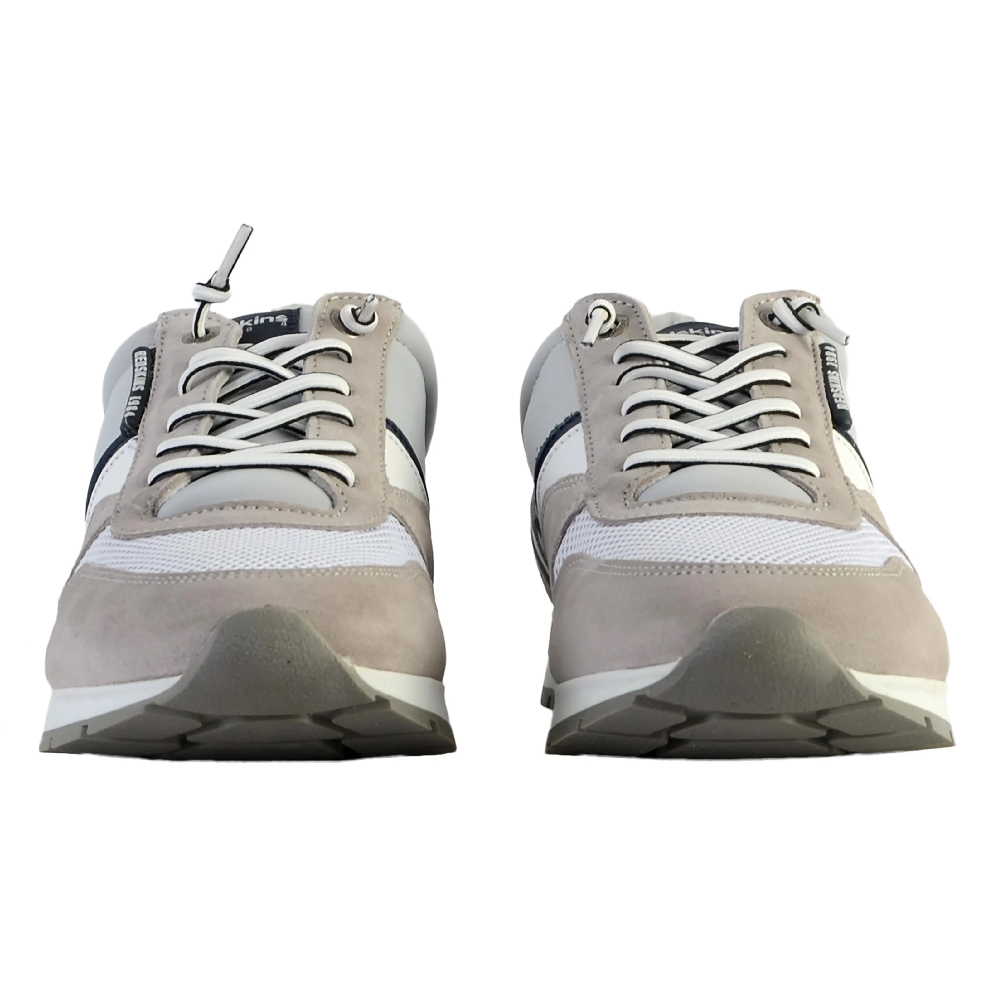 Basket cuir redskins smith | Gris
