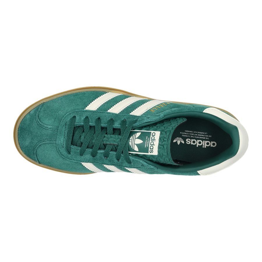 adidas Originals Chaussures Gazelle Bold - Vert/Blanc/Doré Femme
