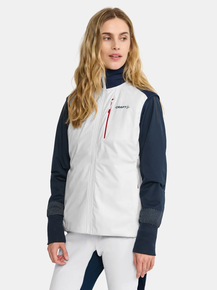 Craft Nor Adv Nordic Training Vest W White/Blaze