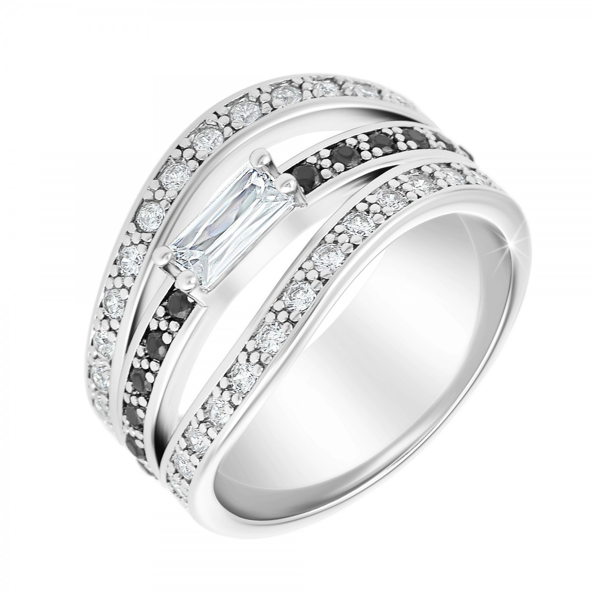 Bague SC Crystal ornée de Zirconium