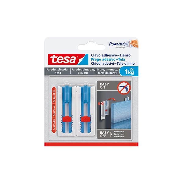 Tesa Prego Adesivo Pwerstrips Pack 2 Unidades até 1kg