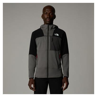 Polaire à Capuche The North Face Stormgap Powergrid Gris