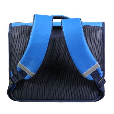 Cartable Ligue 1 - 38 cm - 2 compartiments - bleu - Bagtrotter