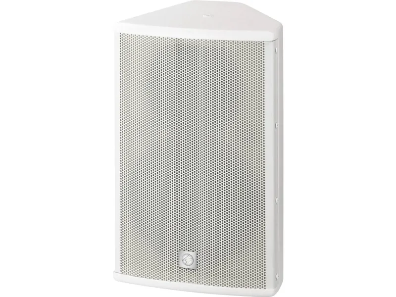 Monacor PAB-308/WS, 2-vejs, Kan monteres i loftet, Gulv, Kan monteres på væggen, Hvid, MDF, Metal, 125 W, 250 W