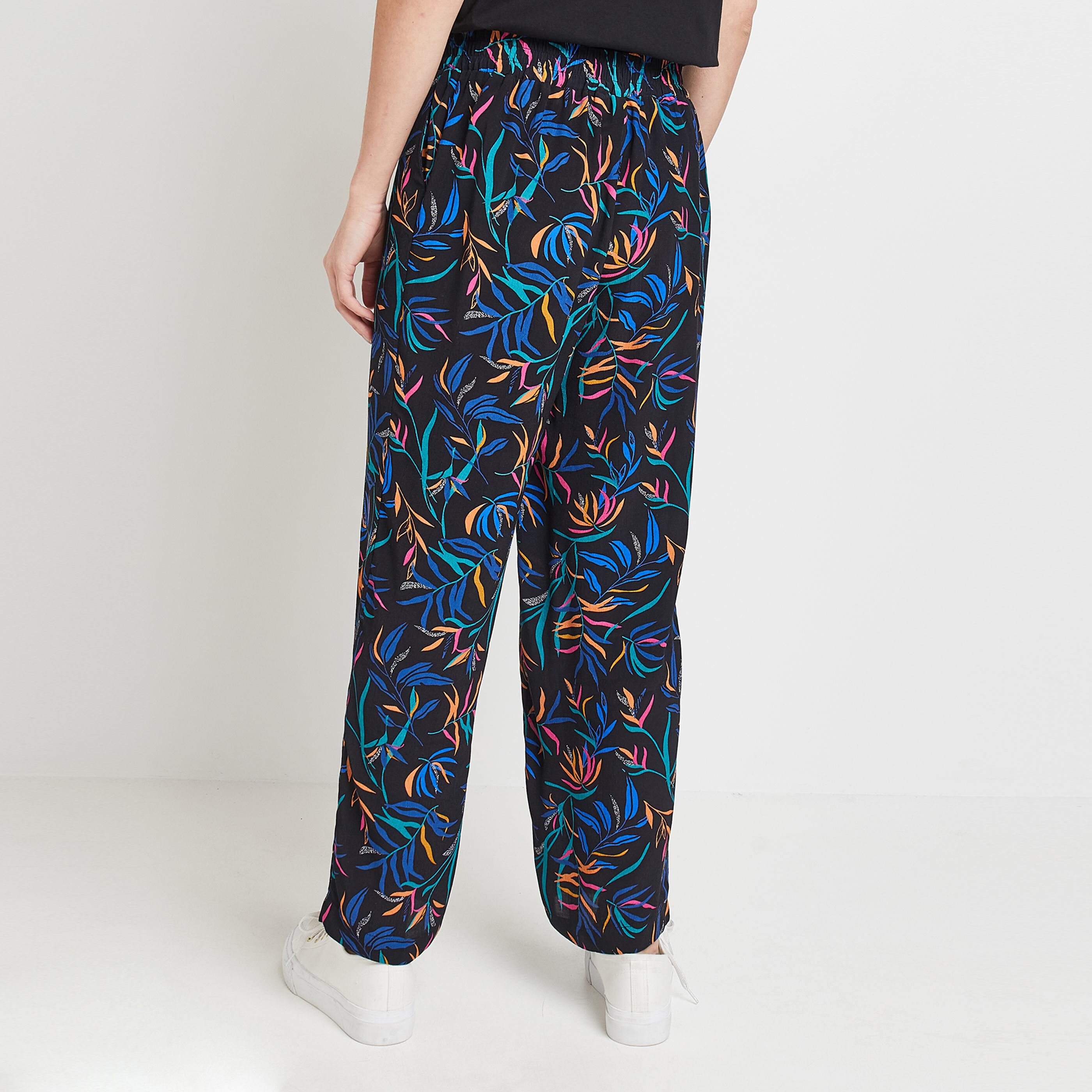 Pantalon fluide femme - BLEU