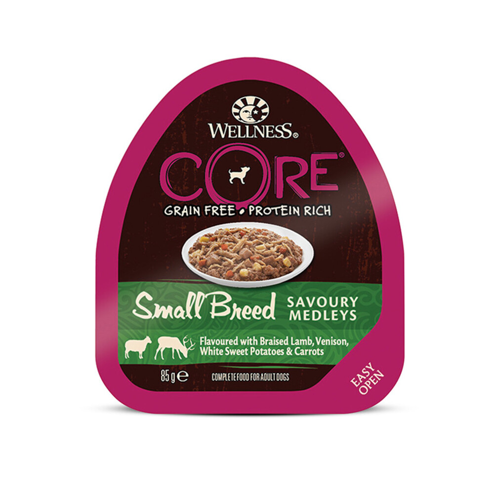 Wellness Core Hondenvoer Small Savoury Medleys Lam - Hert85 gr