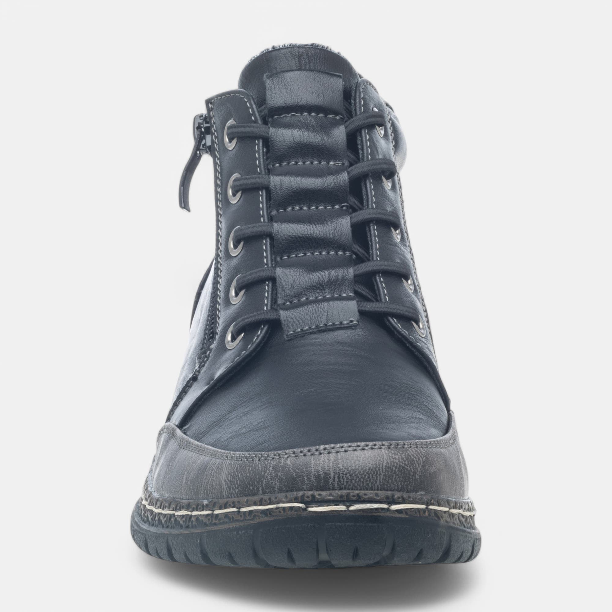 Bottines à lacets Femme noir