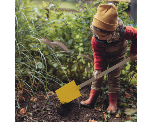 Kinderspade FloraSelf Floralie Tuinieren met kinderen Hout Kunststof Geel