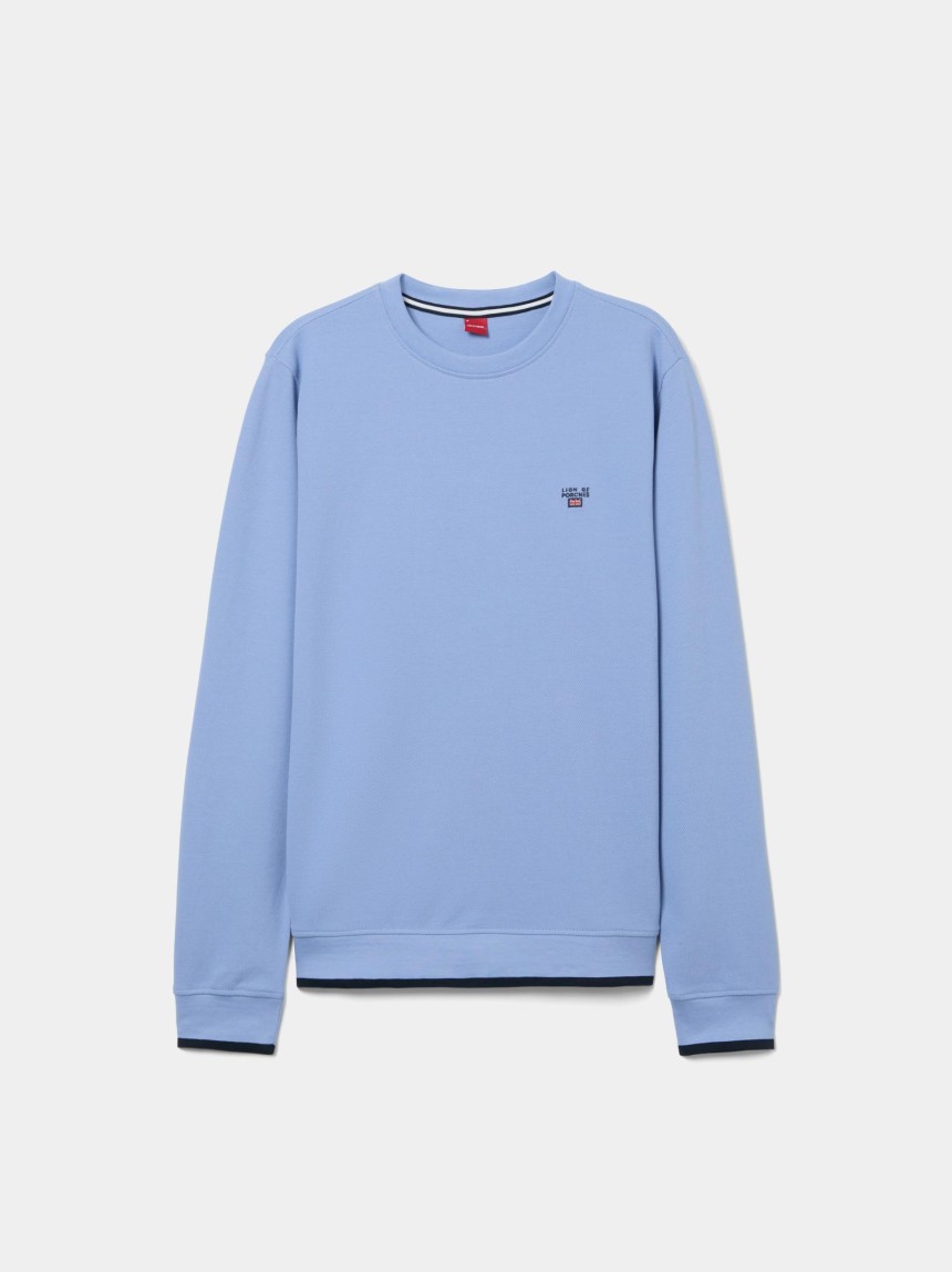 Sweatshirt em algodão