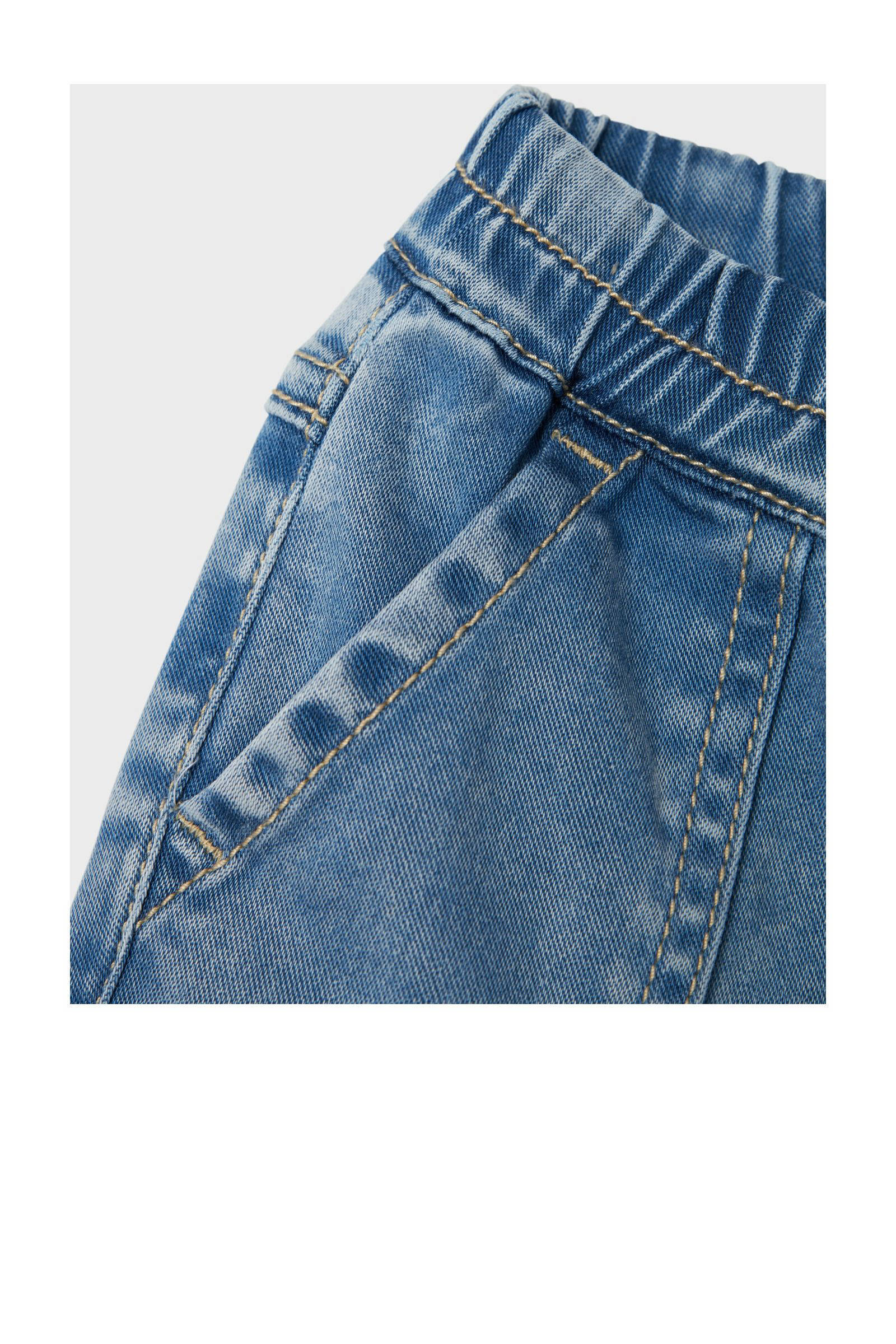 NAME IT regular waist regular fit jeans light blue denim
