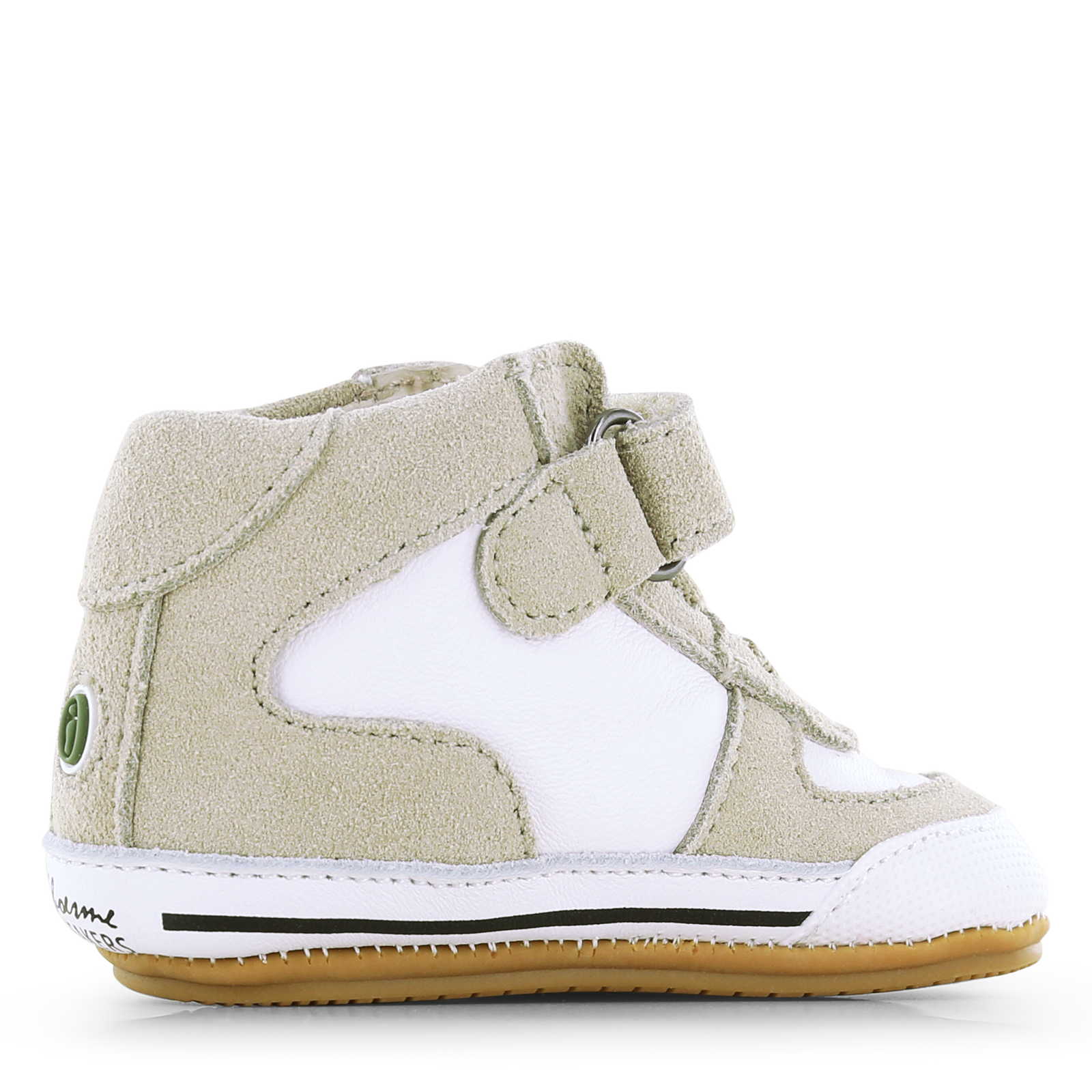 Shoesme beige BABY-PROOF® schoentje Leer, Suède | Jongens schoenen