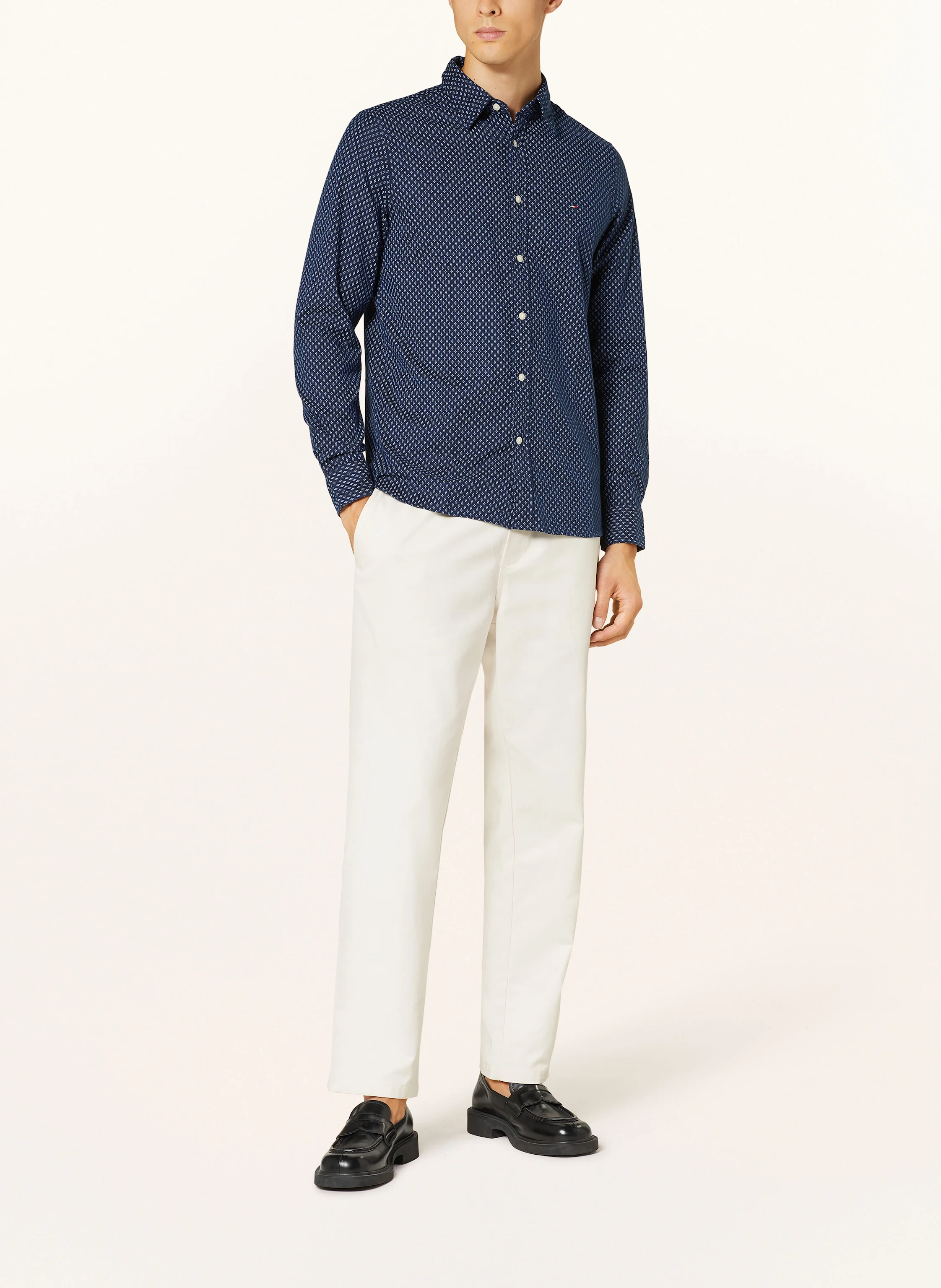 TOMMY HILFIGER Flanellhemd Slim Fit