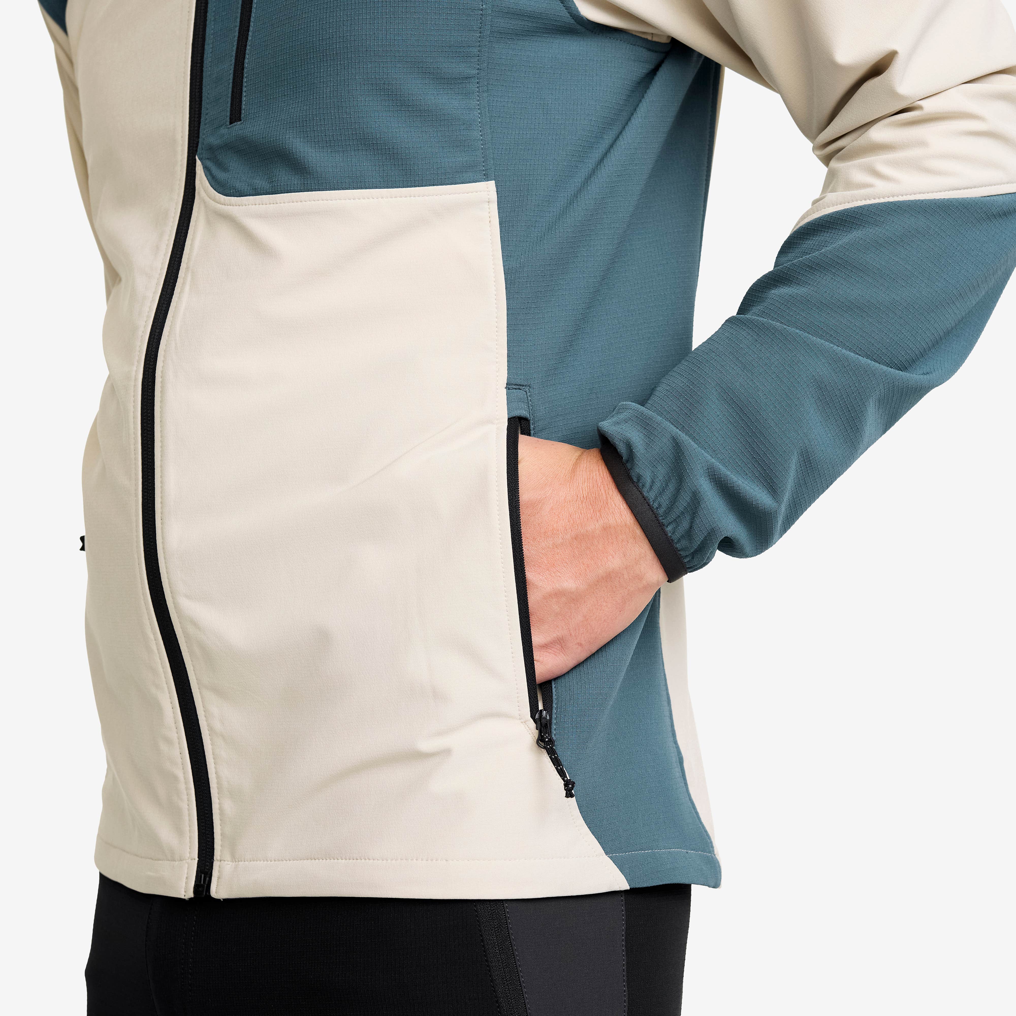 Ridge Trek Stretch Jacket Herre Orion Blue/Peyote