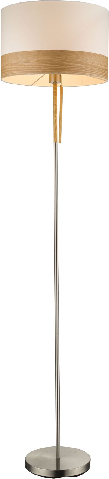 Stehleuchte CHIPSY - Nickel matt - 170 cm hoch