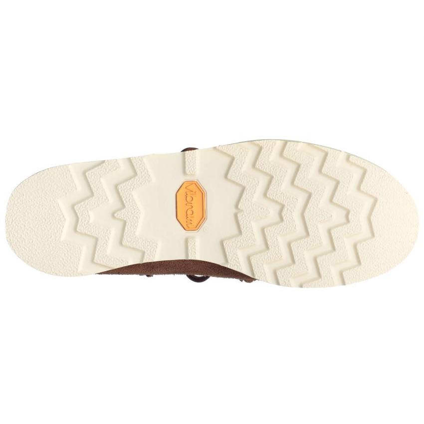 KEUKA Beige Camel-Mocassin en daim pour homme