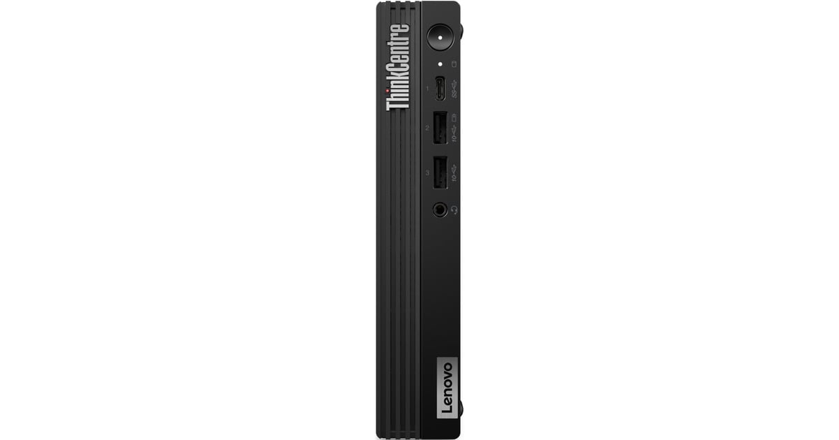 LenovoThinkCentre M70q Gen 5 (12TD000HMH) pc-systeem  (Zwart | Core i7-14700T | UHD Graphics 770 | 16 GB | 512 GB SSD)