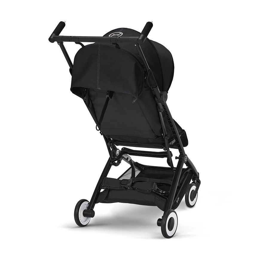 Poussette ultra-compacte Libelle 2023 moon black - Ecru