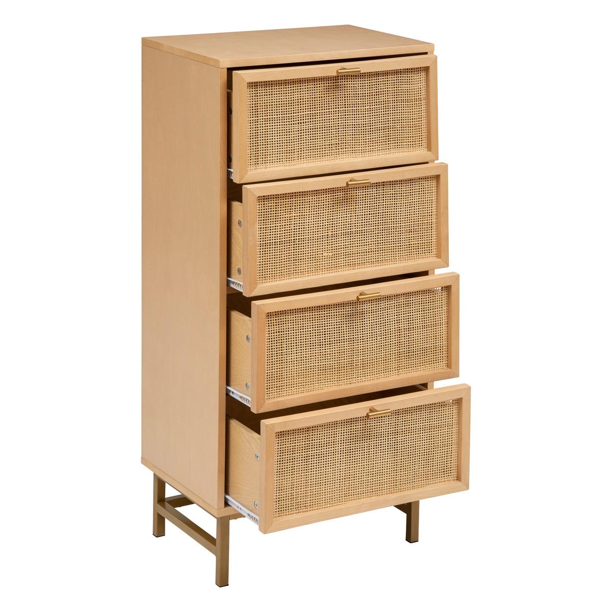 CHIFFONNIER 4 TIROIRS RAYO
