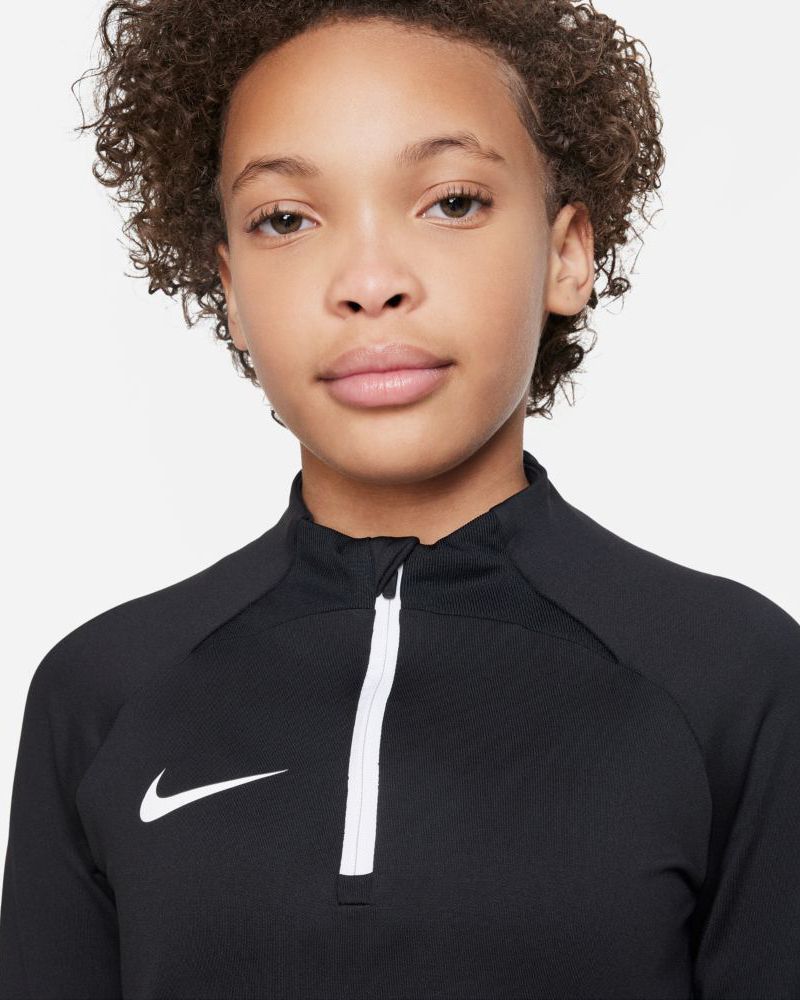Haut d'entrainement 1/4 Zip Nike Strike 23 Noir pour enfant