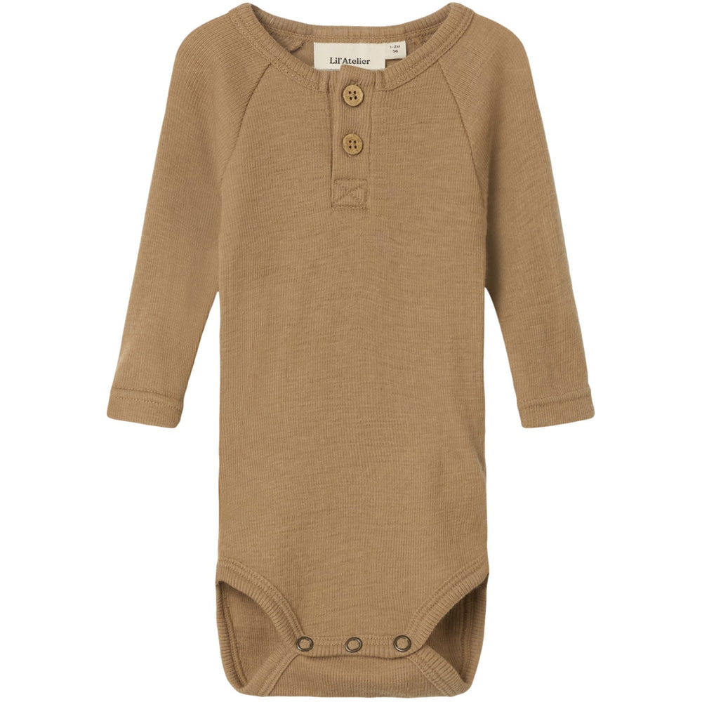 Køb Lil'Atelier Tigers Eye Nbnnoel Neb Ls Slim Uld Body Lil