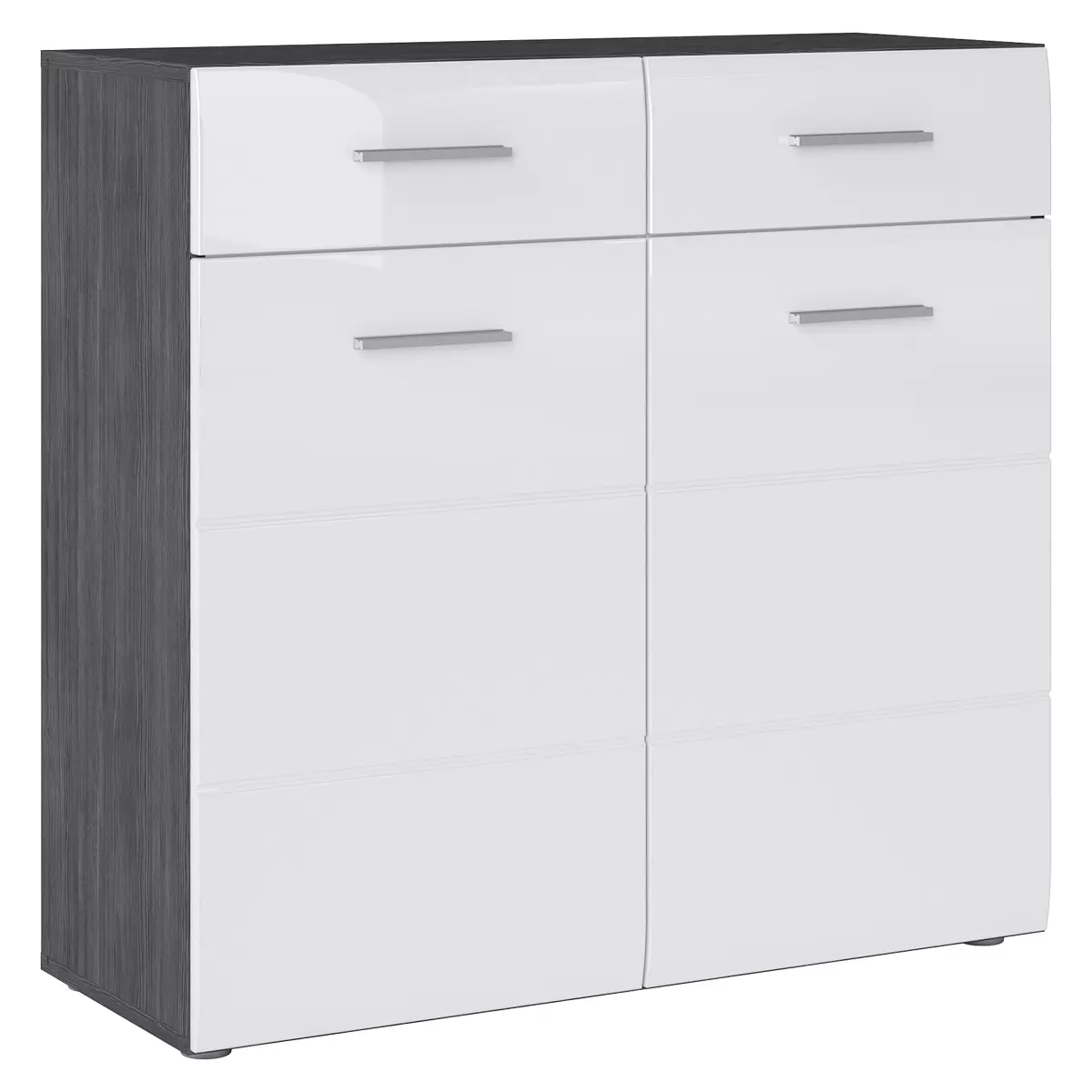 Schuhschrank Salve grau,weiss
