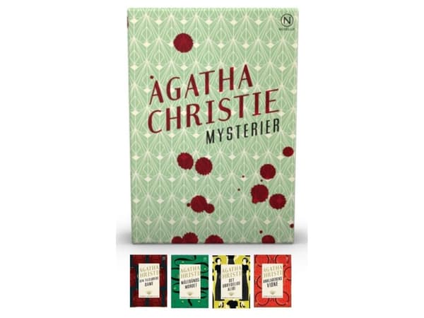 Gaveæske med fire mysterier af Agatha Christie | Agatha Christie | Språk: Dansk