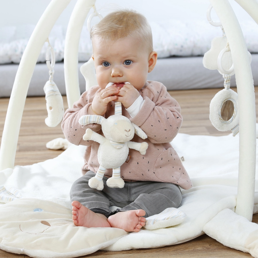 fehn® 3-D Activity-Decke mit Kissen BabyLove