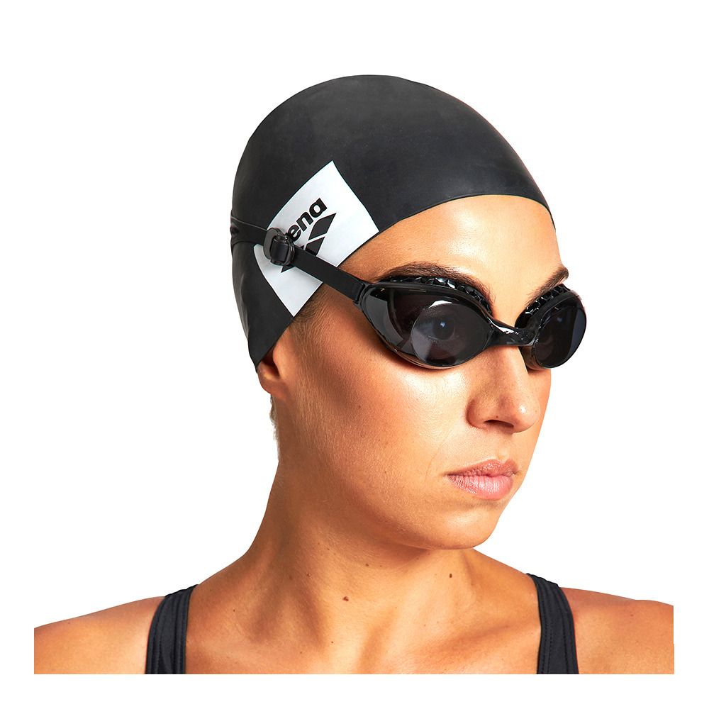 Arena PACK BLACK FRIDAY - Lunettes de natation + Bonnet de bain + Trousse de toilette ice sky/black/smoked black