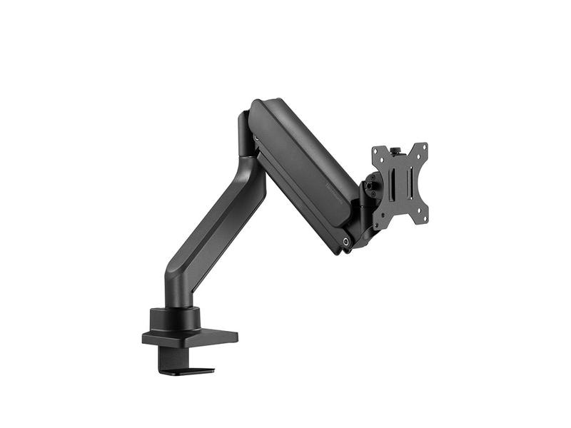 NEOMOUNTS Tischhalterung DS70-450BL1 bis 15 kg – Schwarz Vollbewegliche Monitorhalterung für einen Flachbildschirm bis zu 42